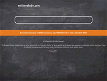 Tablet Screenshot of melonestube.com